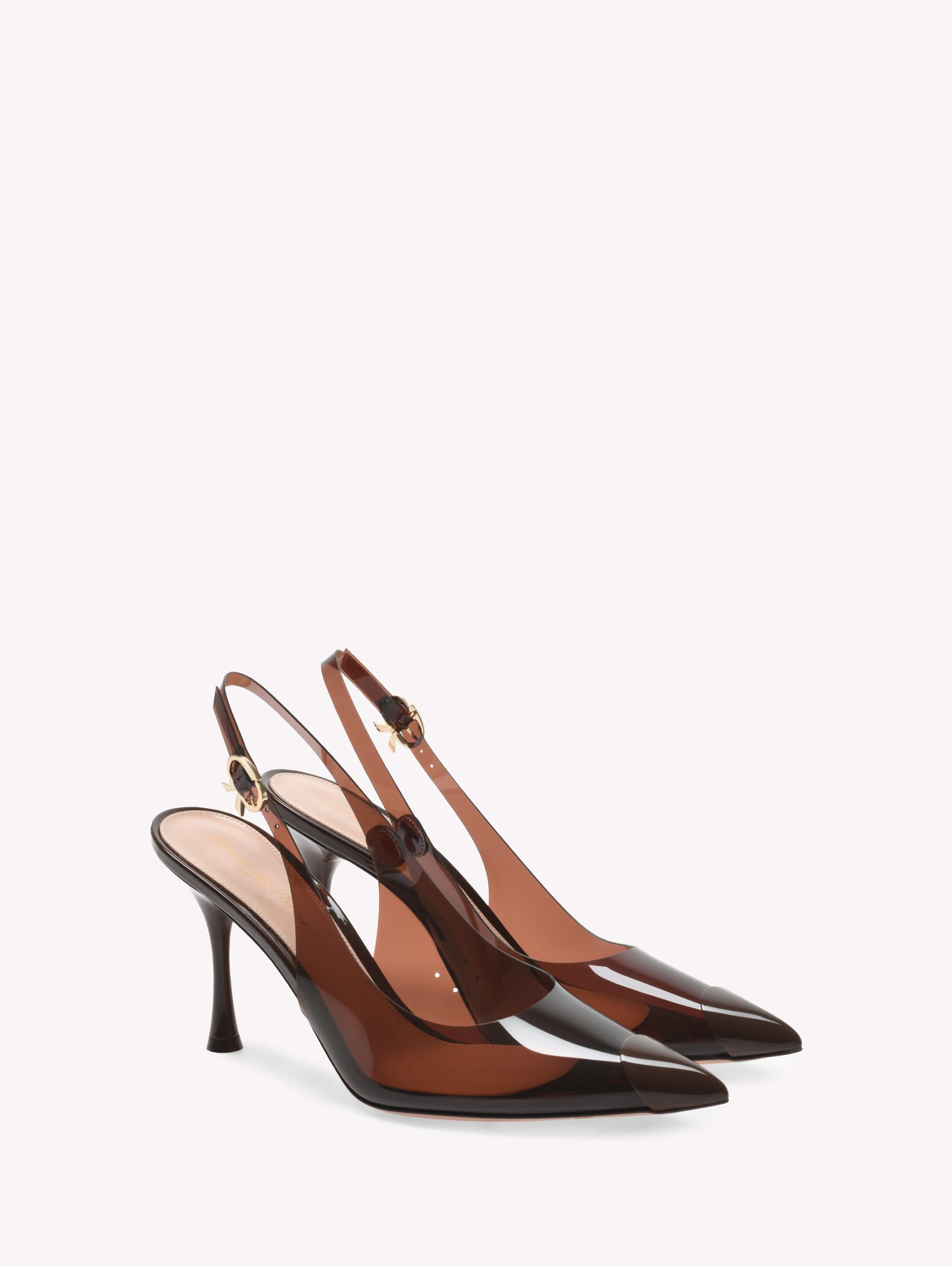 Gianvito Rossi Diana 85 Pump in Brown Tpu at Nordstrom - 2