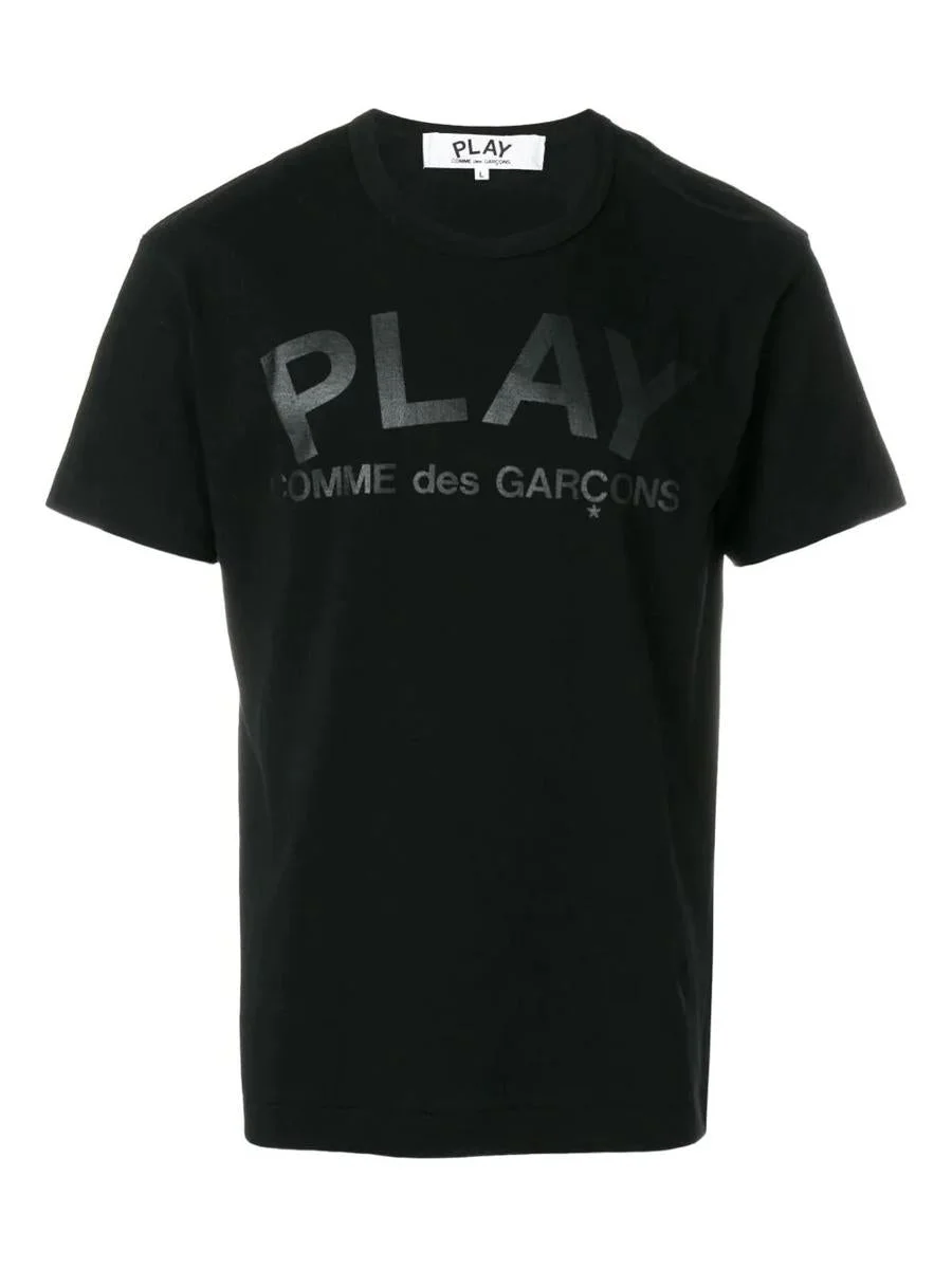 Comme Des Garçons Play "Logo Print" T-Shirt Clothing - 1