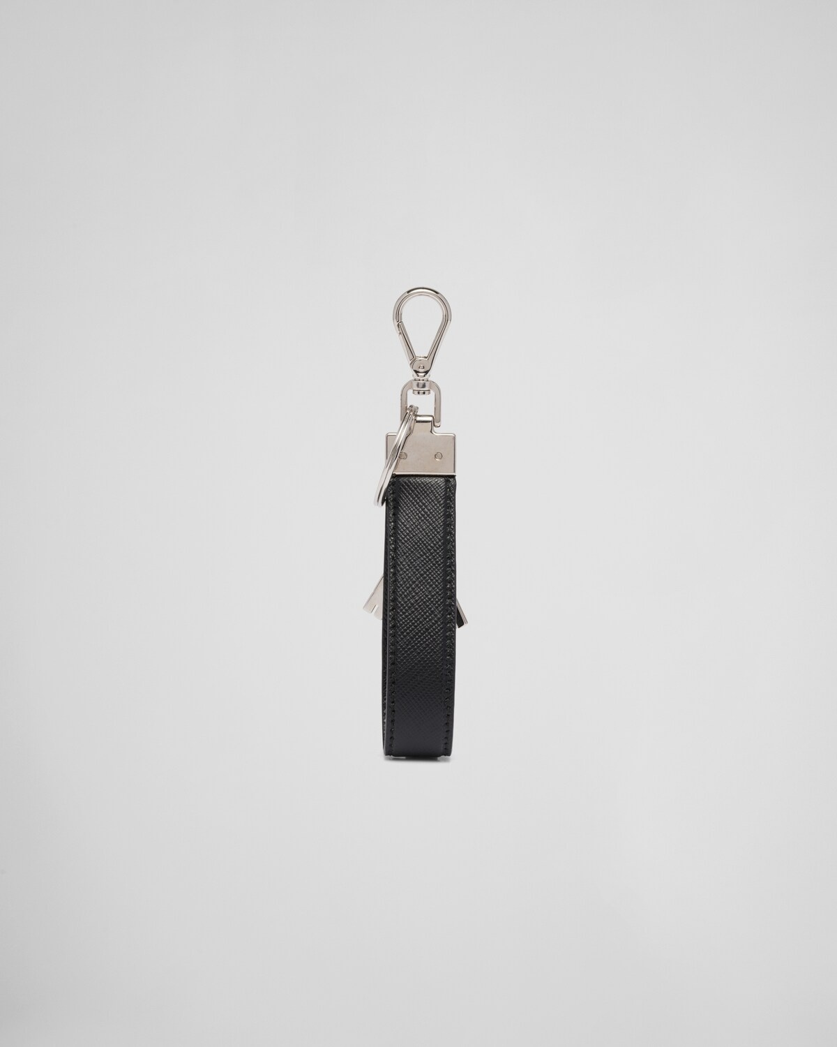 Saffiano Leather Keychain - 3