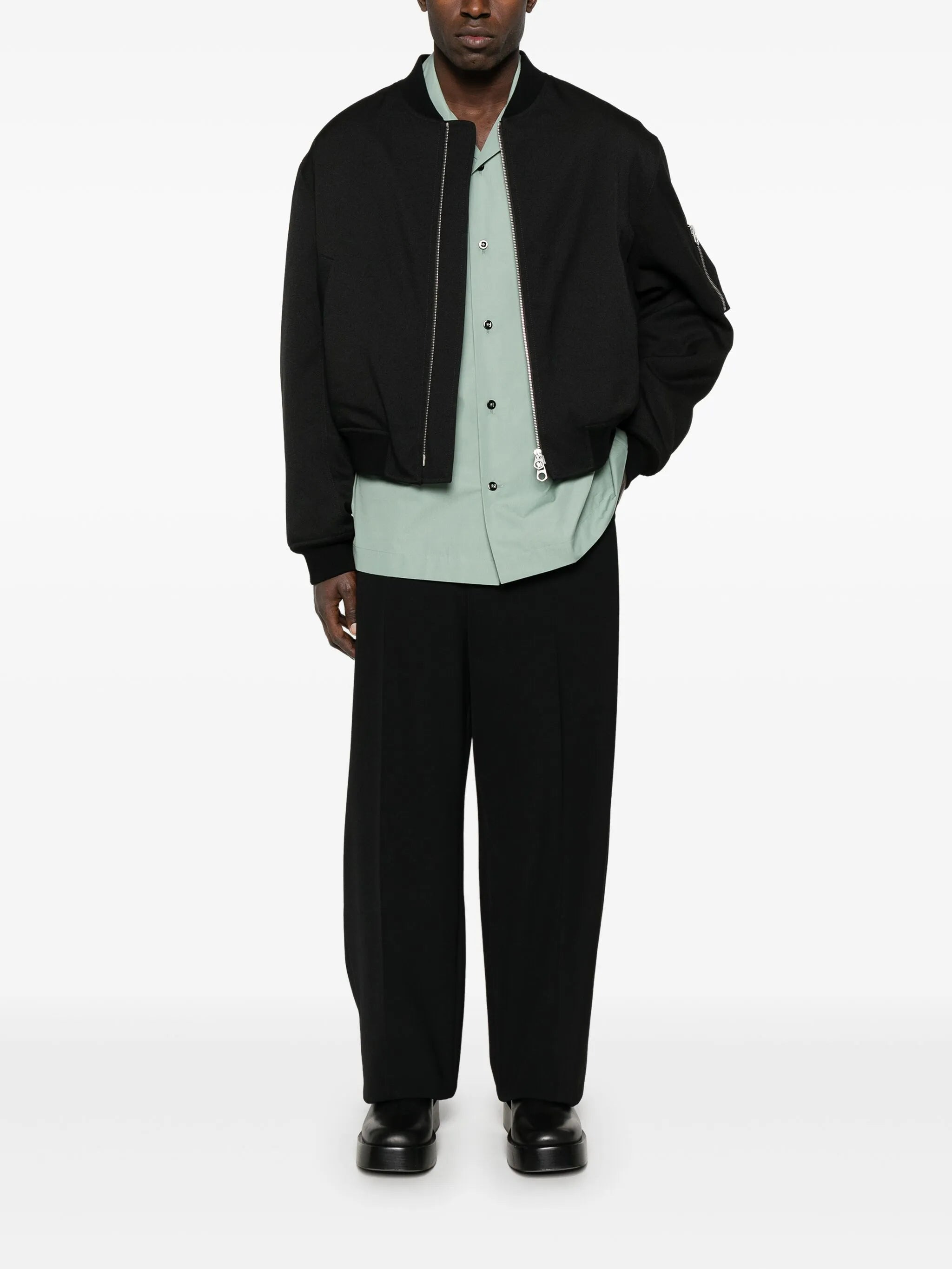 padded bomber jacket - 2
