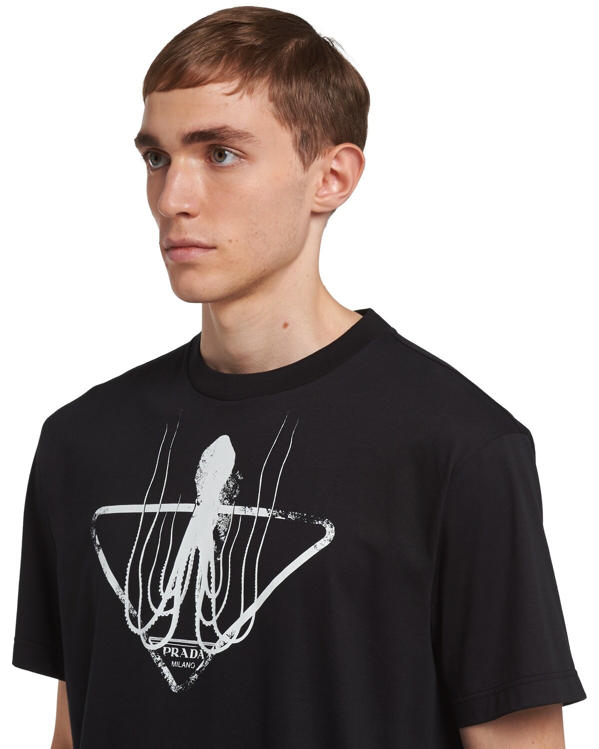 Printed cotton T-shirt - 5