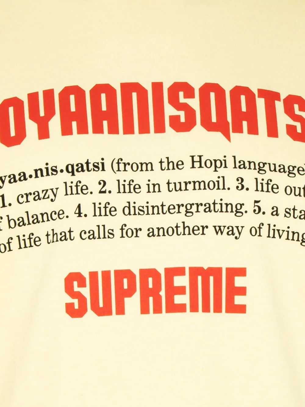 Koyaanisqatsi-print T-shirt - 3