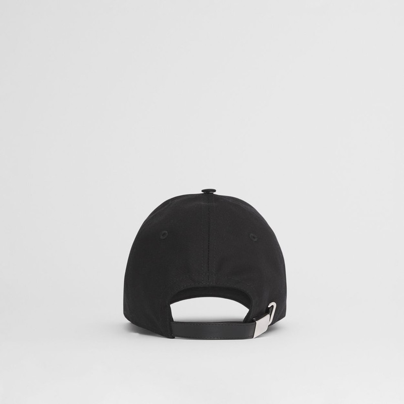 Horseferry Motif Cotton Twill Baseball Cap 4