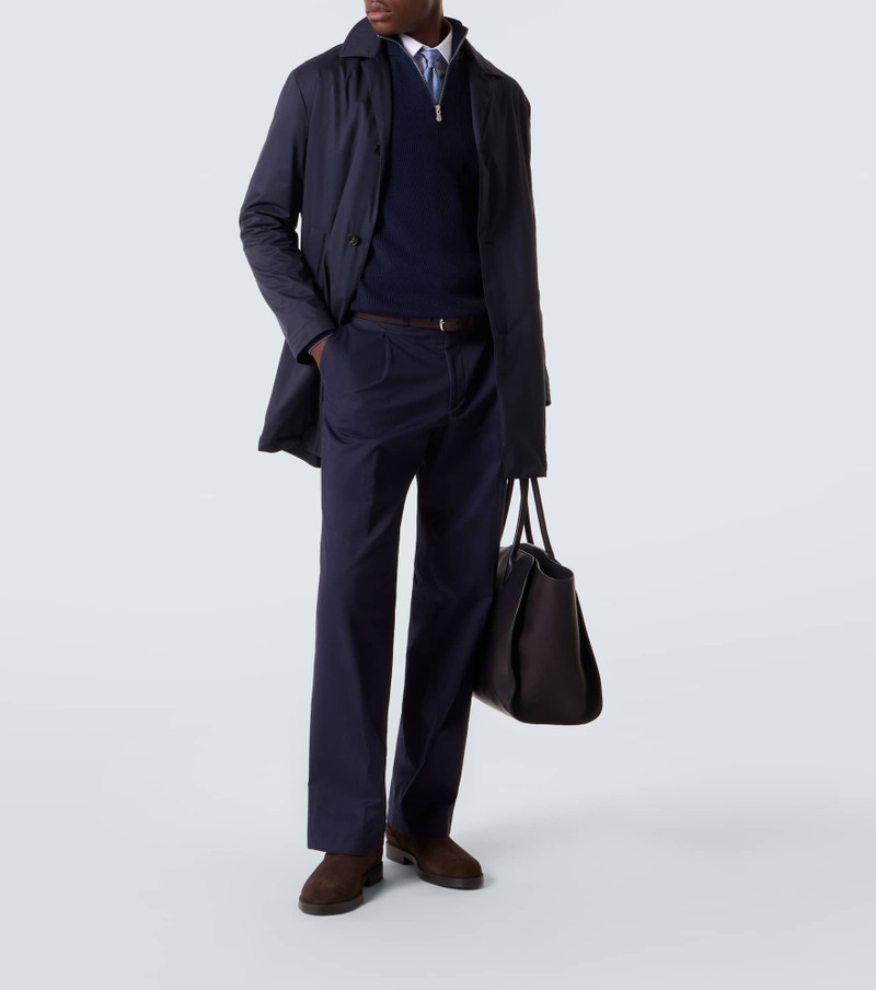 Canali Single-breasted car coat outlook