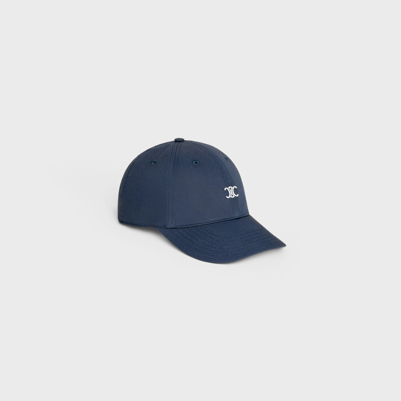 baseball cap in cotton gabardine 1