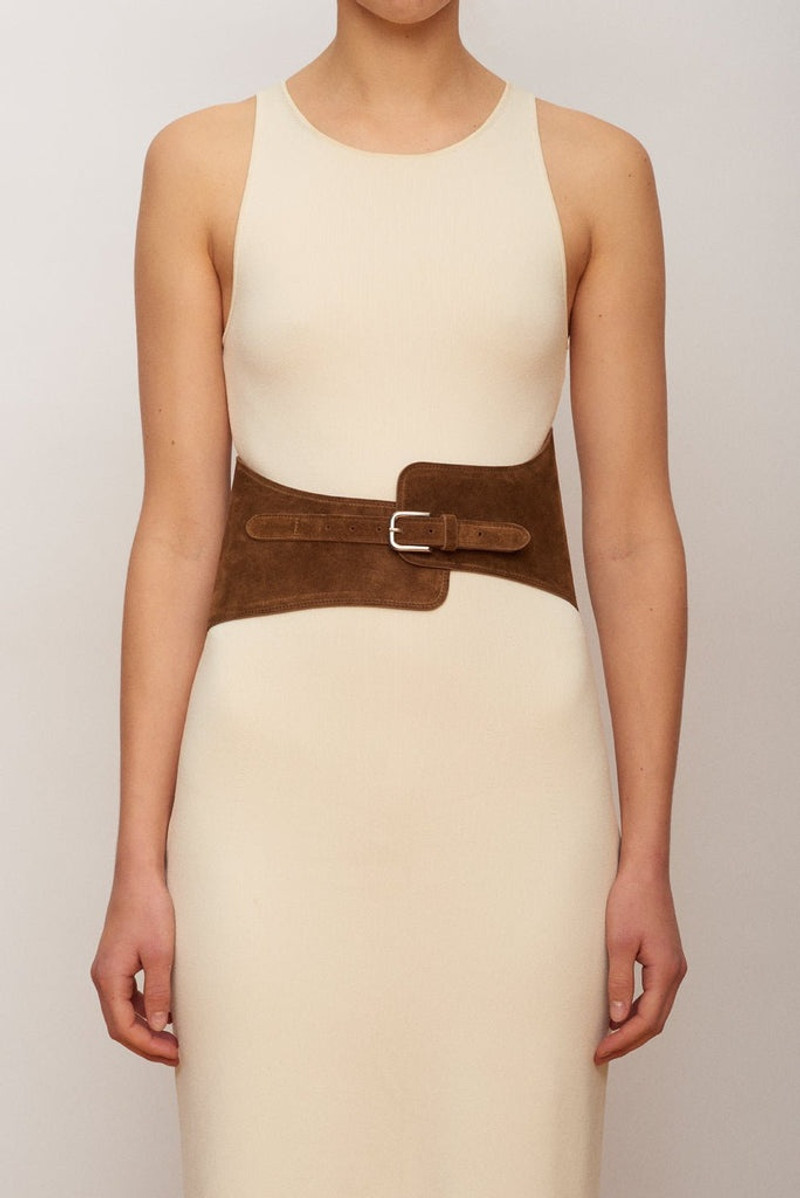 Liffner FLOW CORSET MUSHROOM SUEDE outlook