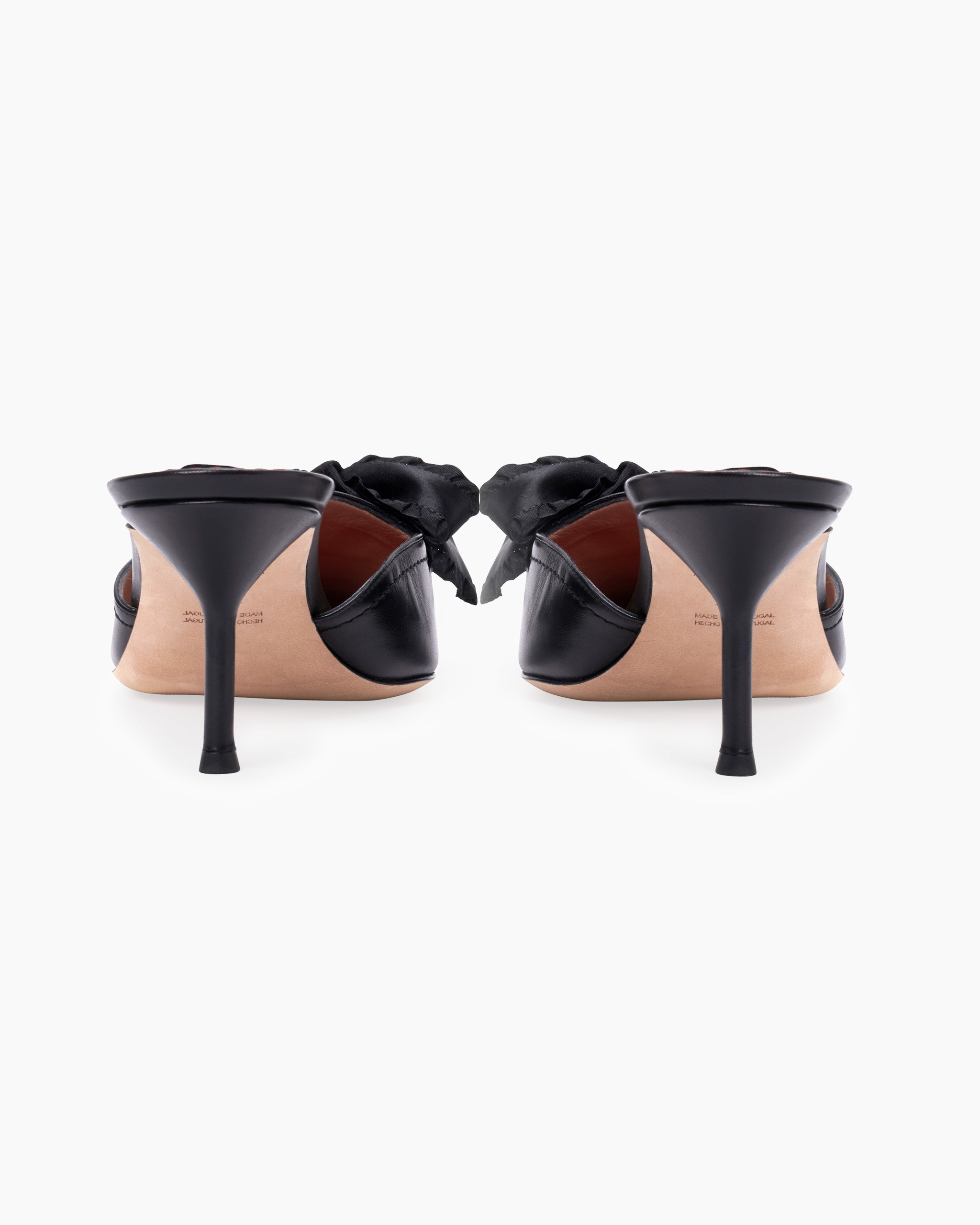 Bow-Embellished Mules - 5