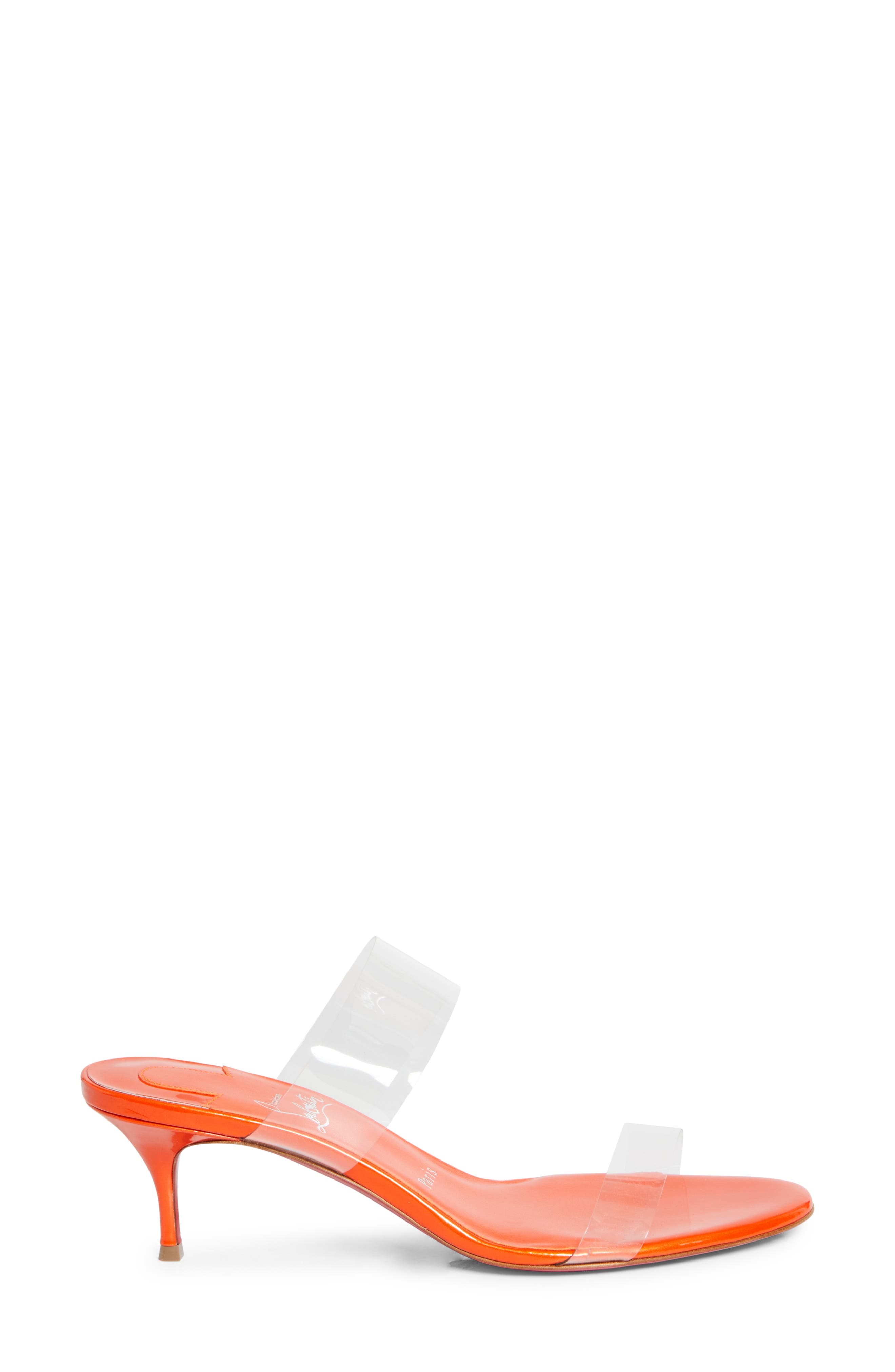 Christian Louboutin Just Nothing Sandal in Magma/Lin Magma at Nordstrom - 3