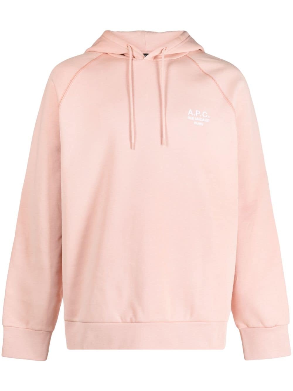 Oscar logo-embroidered cotton hoodie - 1