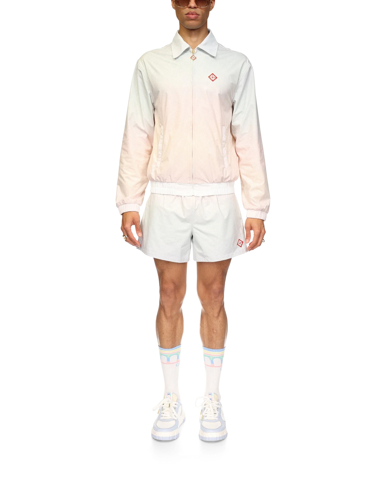Gradient Laser Detail Track Jacket - 2