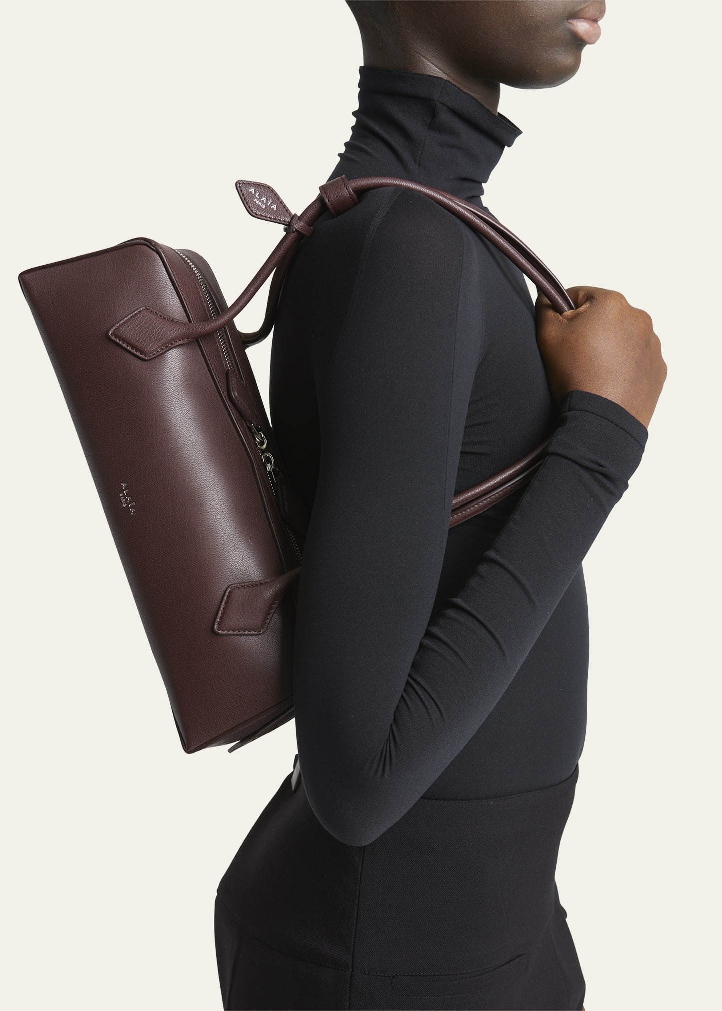 Le Teckel Medium Shoulder Bag in Goatskin - 2