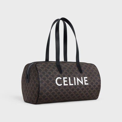 CELINE Duffle bag in Triomphe Canvas with Celine print outlook