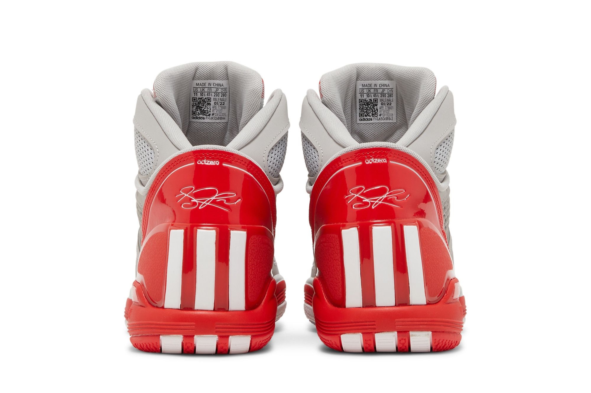 Adizero Rose 1.5 Restomod 'Grey Vivid Red' - 6