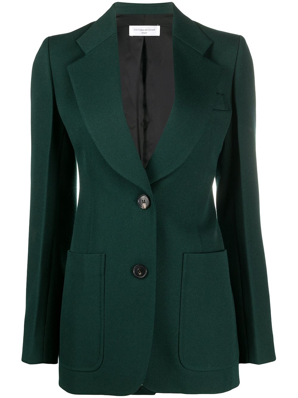 single-breasted tailored blazer - 1