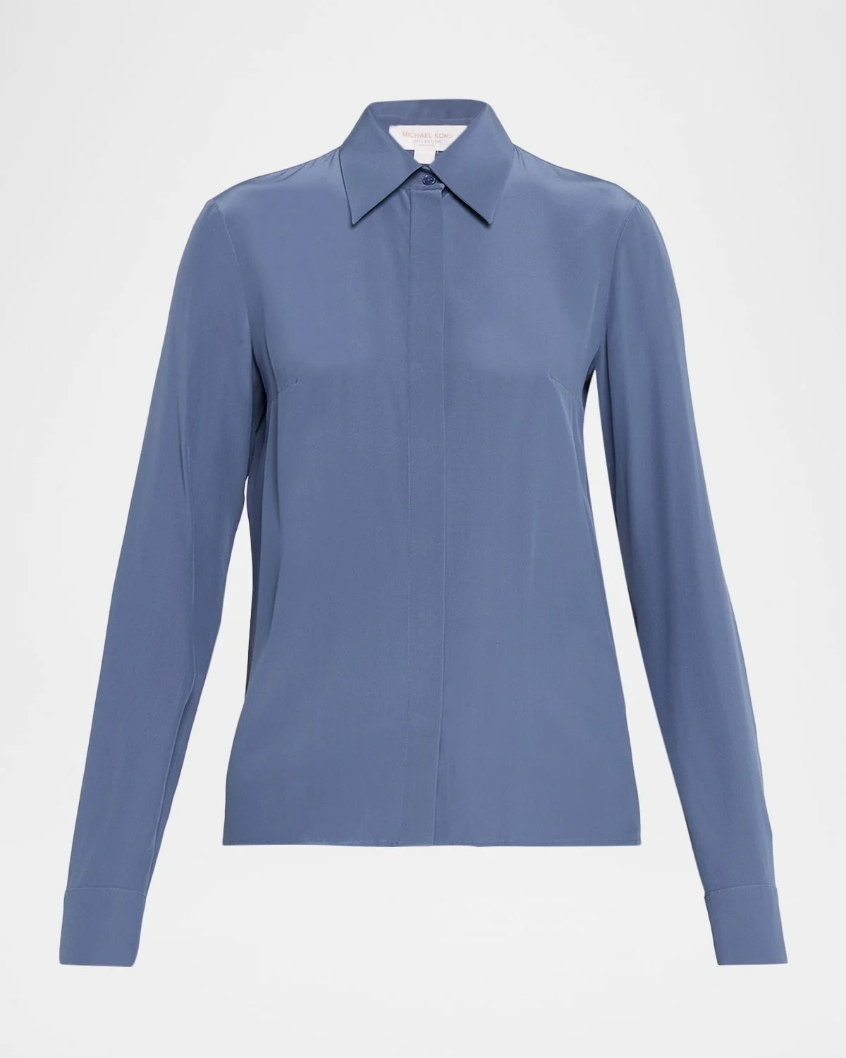 Hansen Button-Down Silk Shirt - 1
