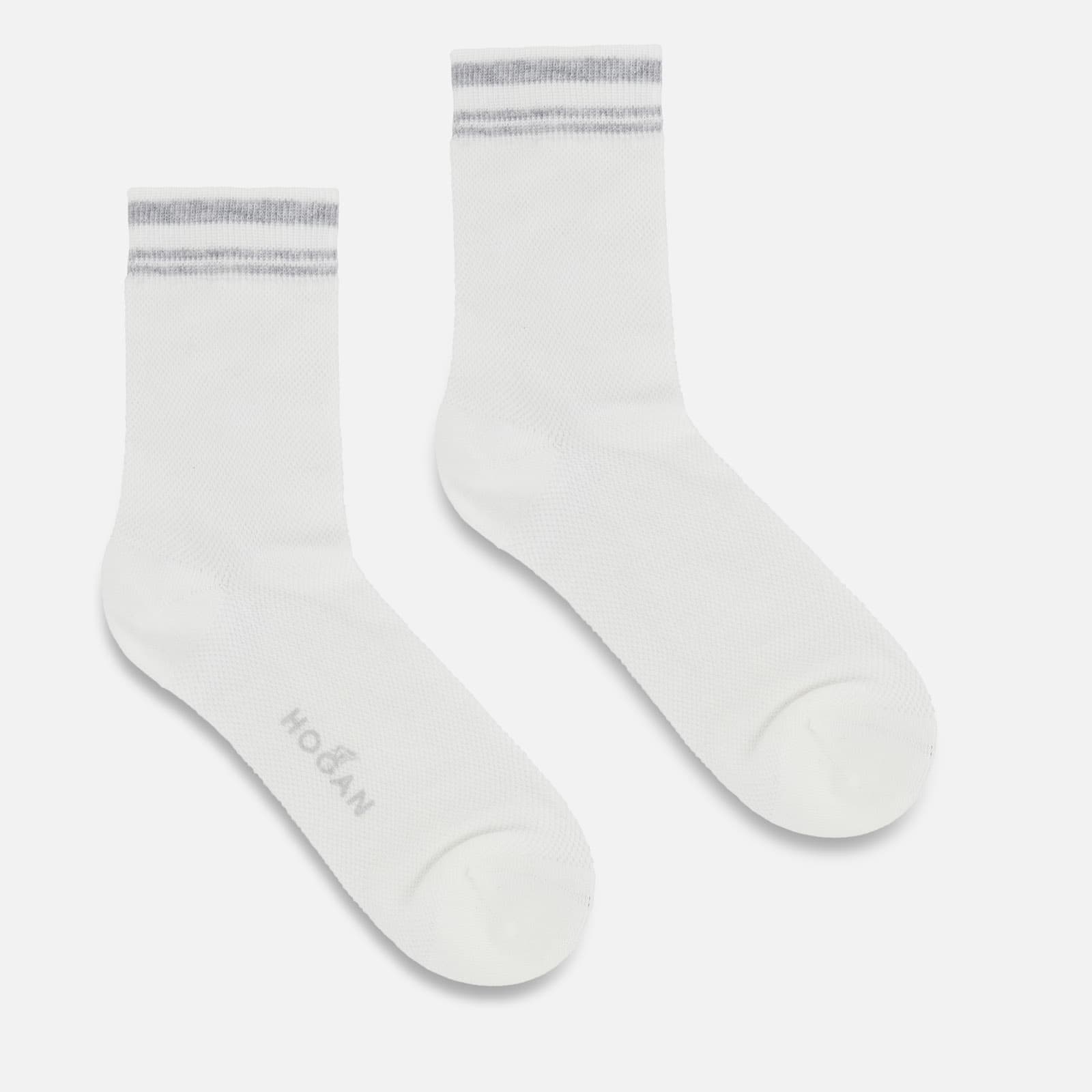Solid Color Socks White - 1