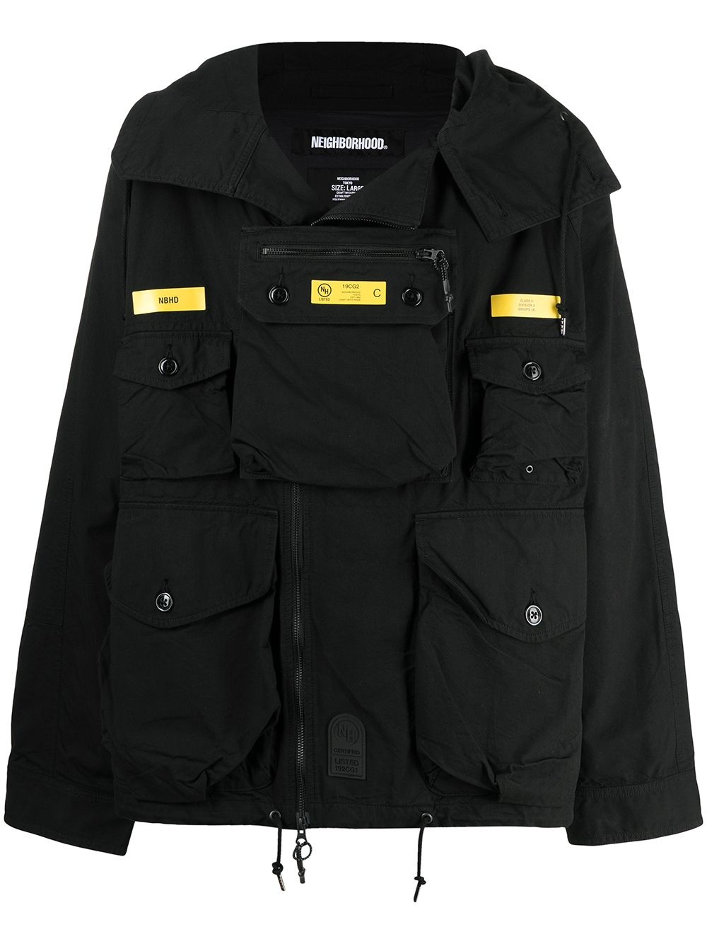 tactical smock hooded jacket - 1