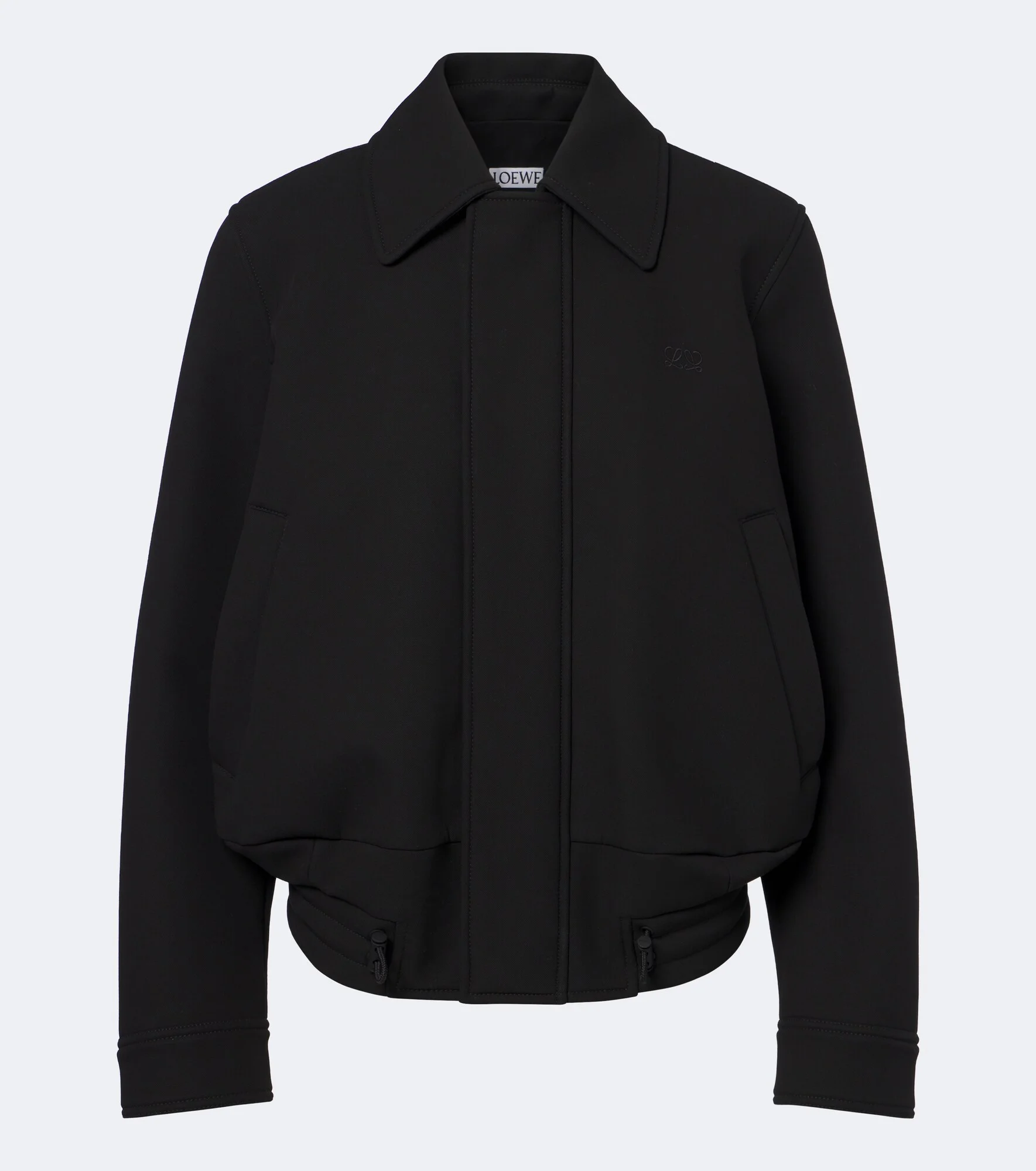 Double L cotton blouson jacket - 1