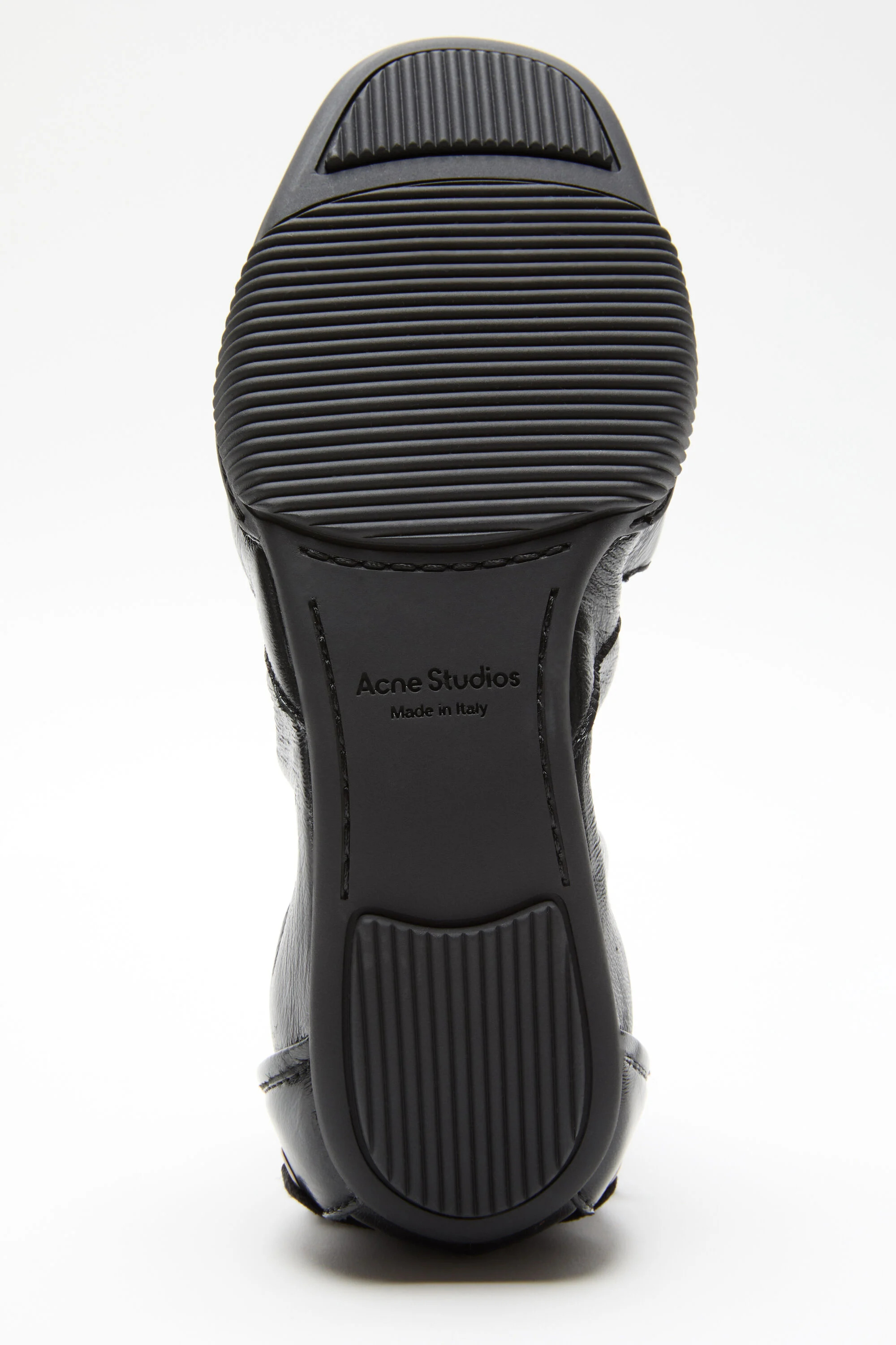 Lace-up leather shoes - Black - 4