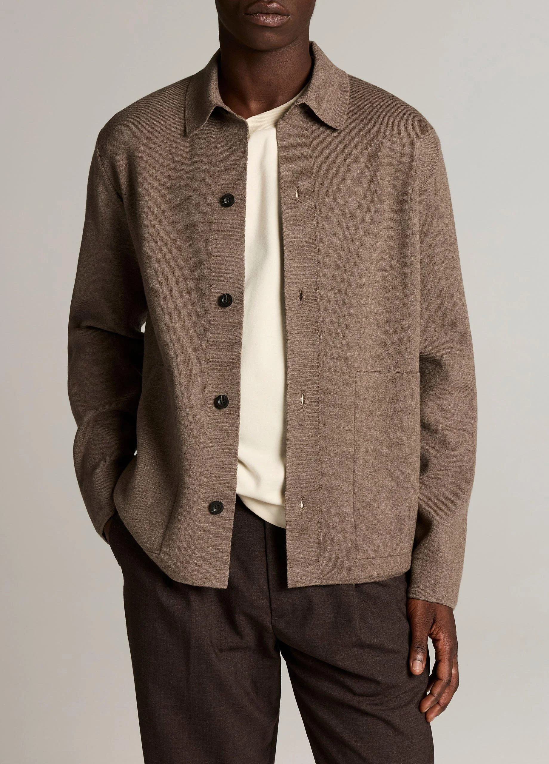 Milano-Stitch Shirt Jacket - 1
