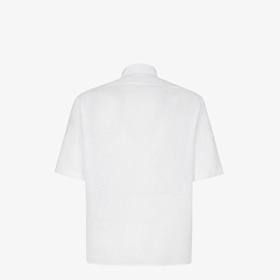 FENDI White linen shirt outlook
