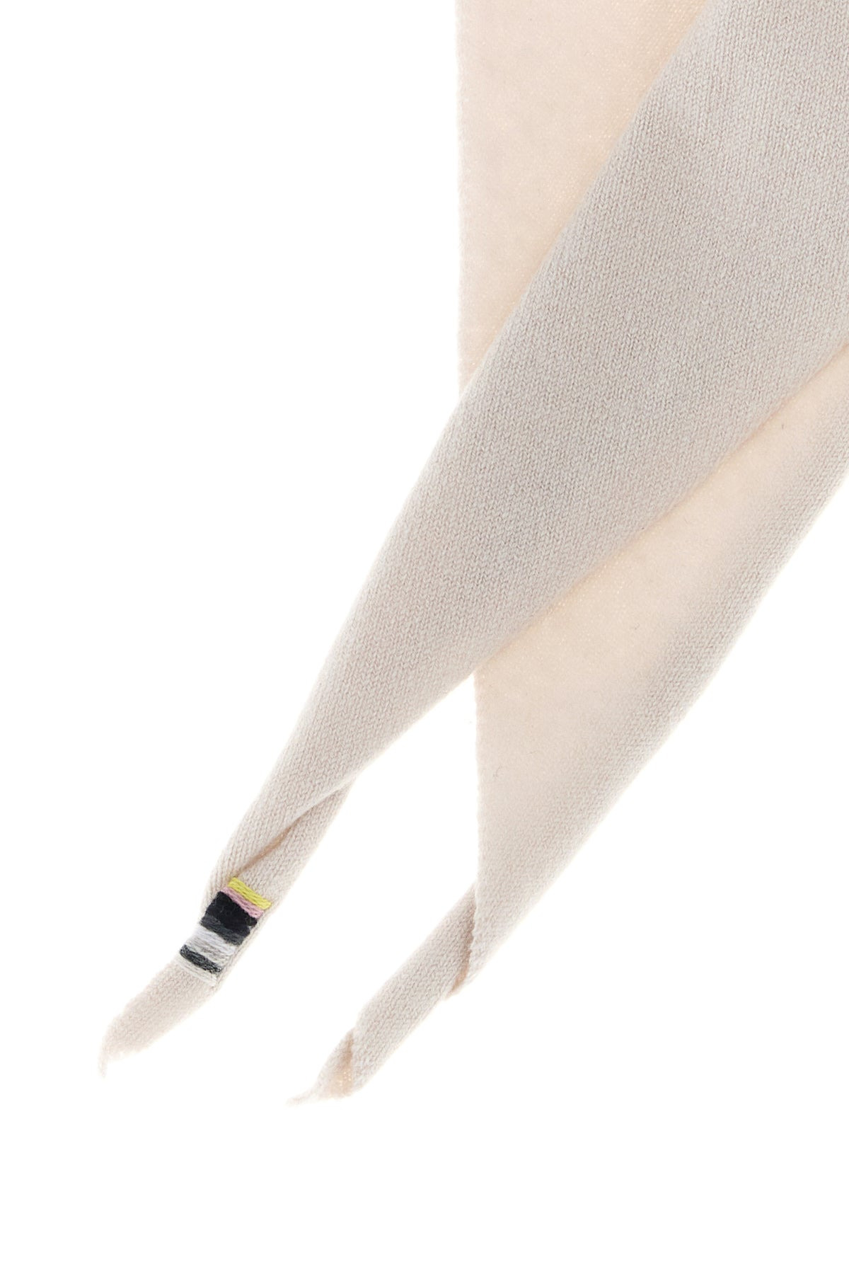 Chalk stretch cashmere blend bandana - 2