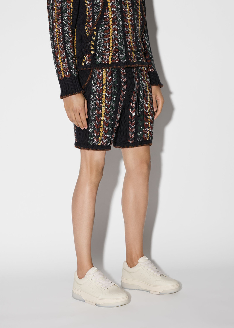 AMIRI BANDANA BRAIDED SHORT outlook
