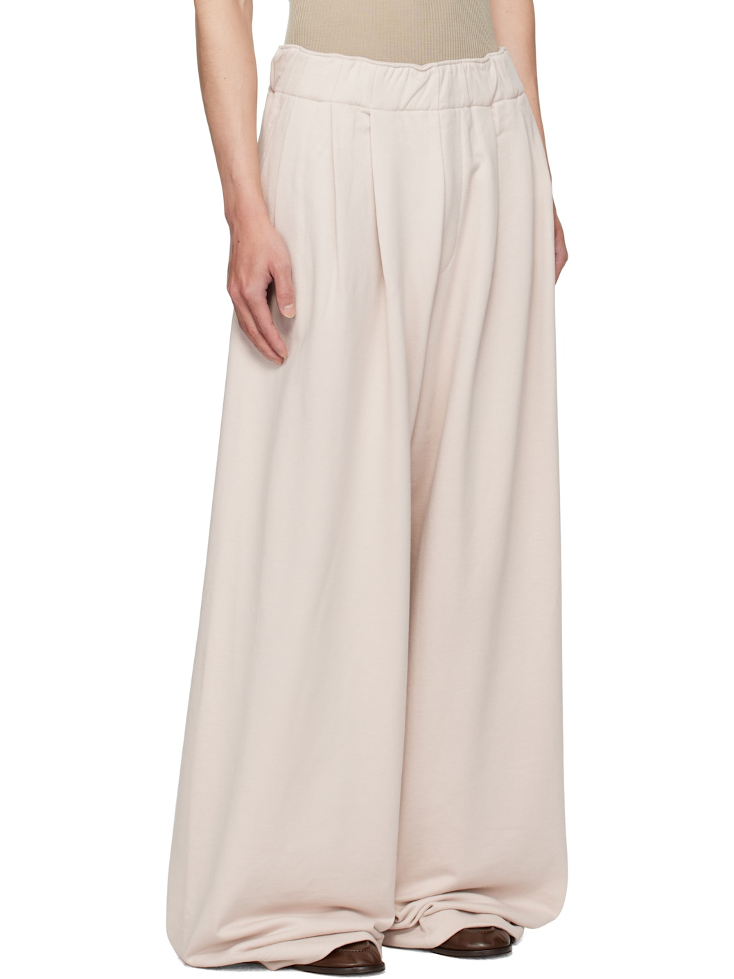 Off-White Pleated Sweatpants - 2
