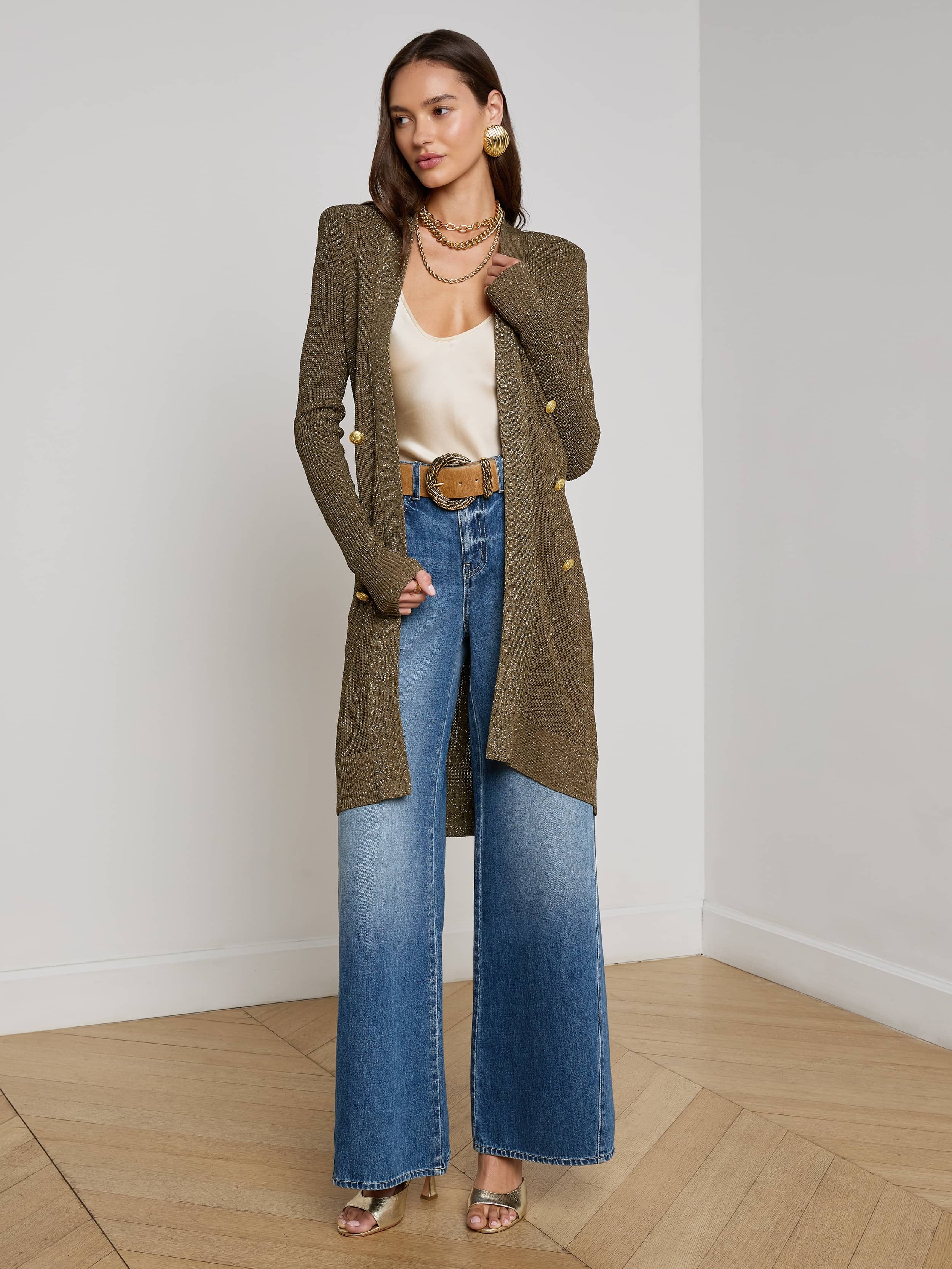 Noe Double-Breasted Cardigan - 2