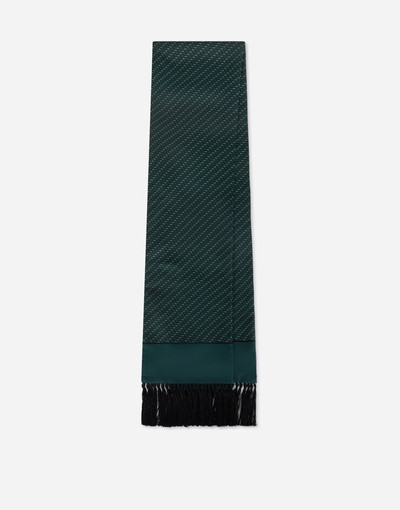 Dolce & Gabbana Silk scarf with DG logo print outlook