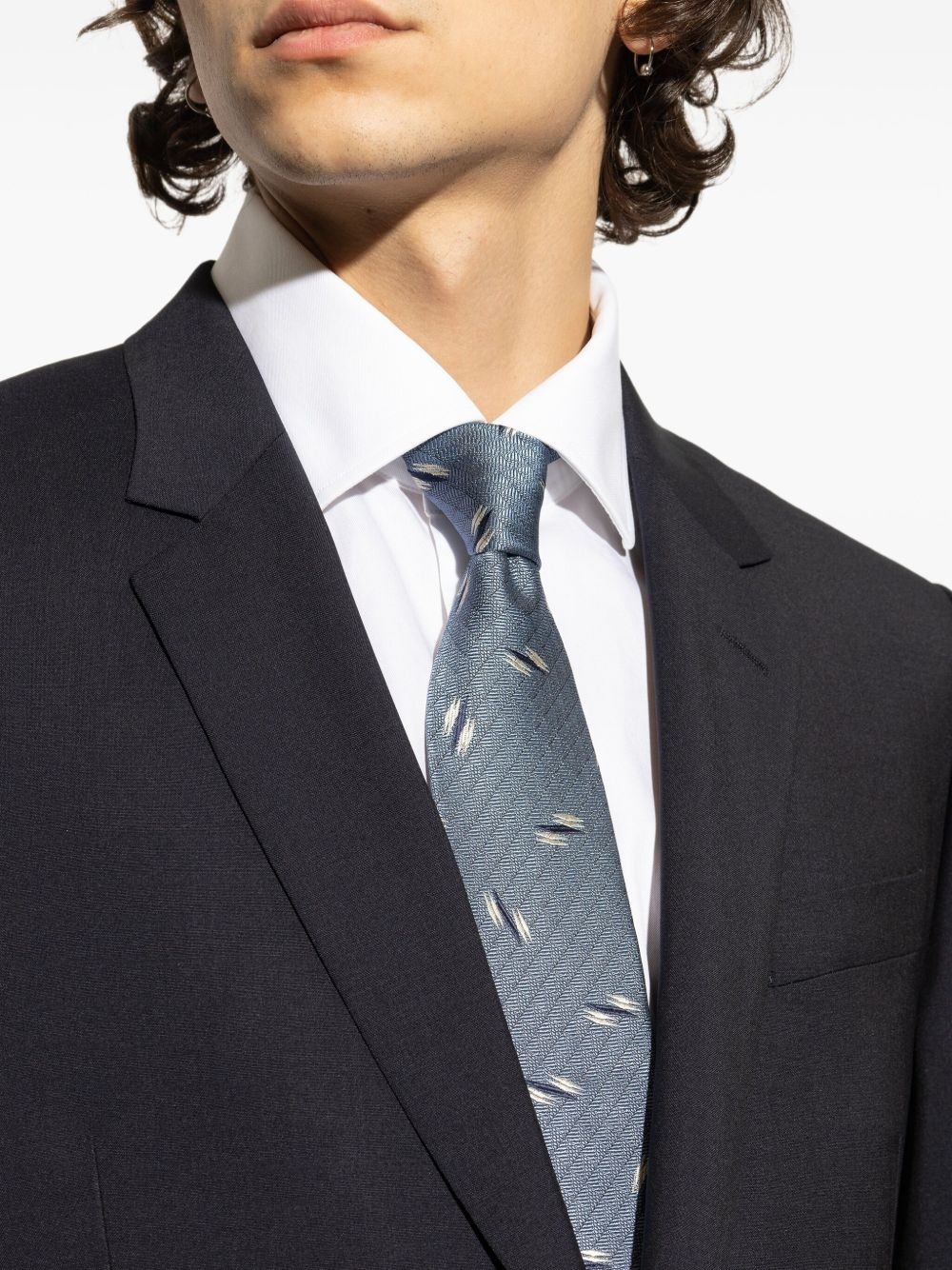 Retro-pattern tie - 3