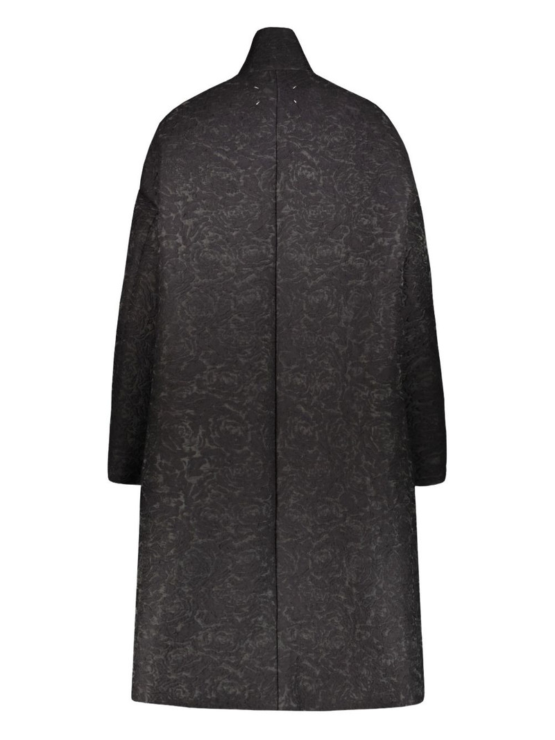 Maison Margiela jacquard coat outlook