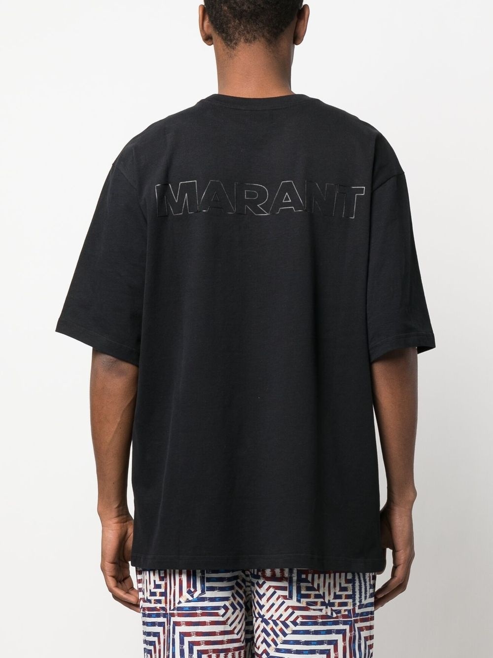 logo-print cotton T-shirt - 4