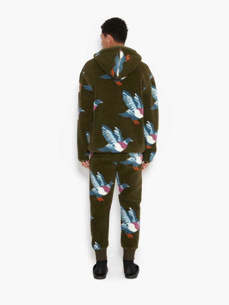 CASUAL HOODED FLEECE JACKET 4