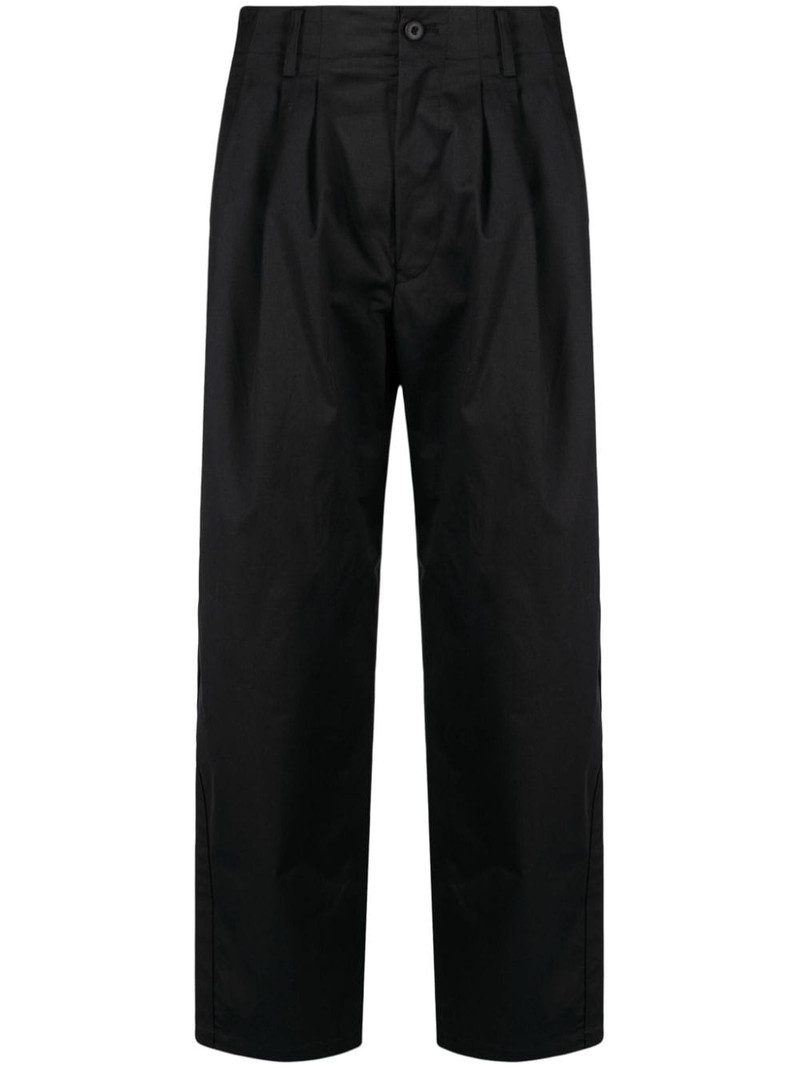 x New Era pleat-detail trousers 1