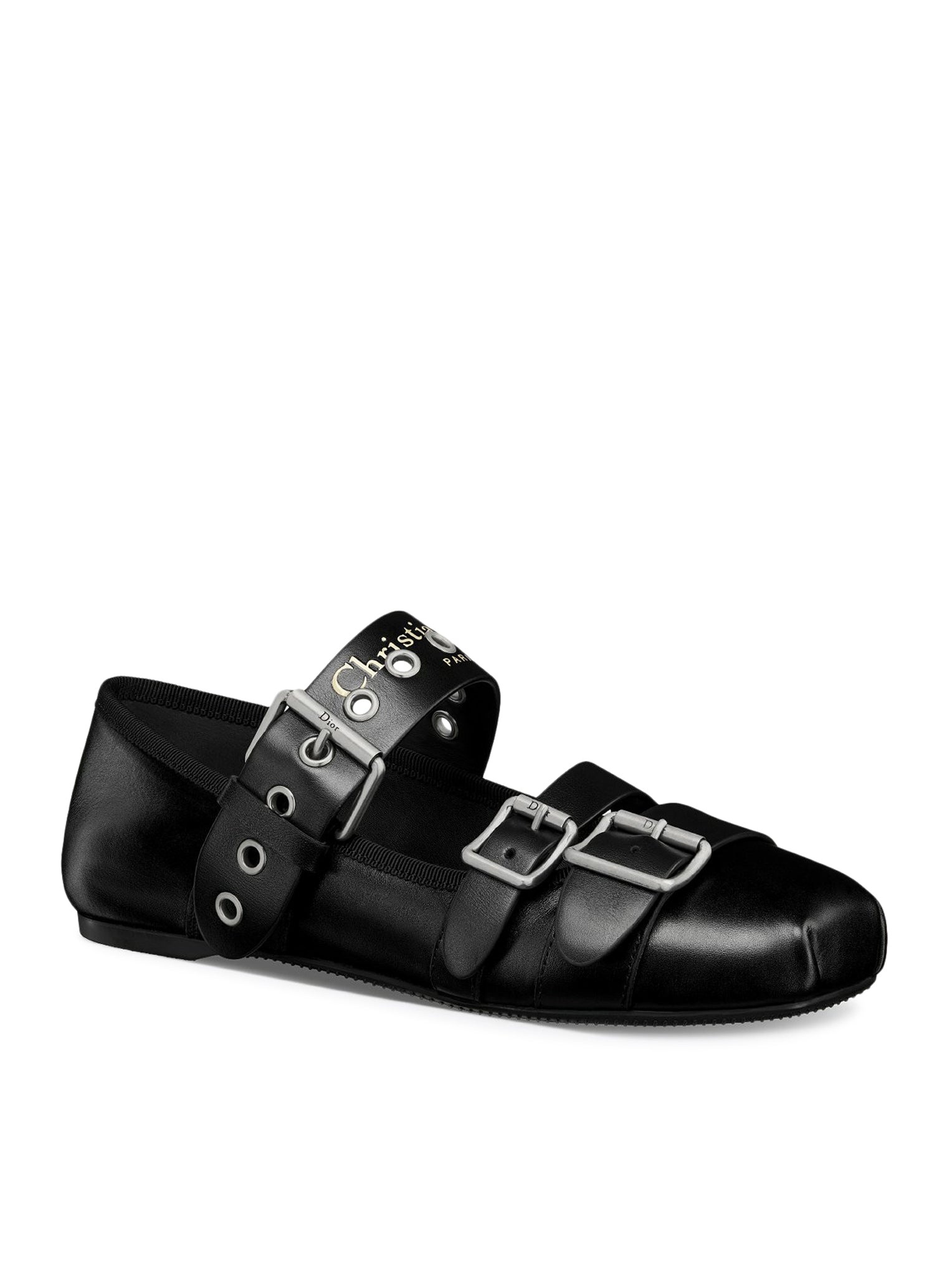 バレエシューズ Dior punk leather ballerinas Dior DIOR PUNK BALLERINA | REVERSIBLE