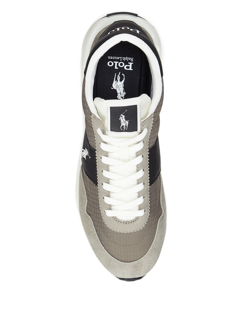 Train 89 suede panelled sneakers 4