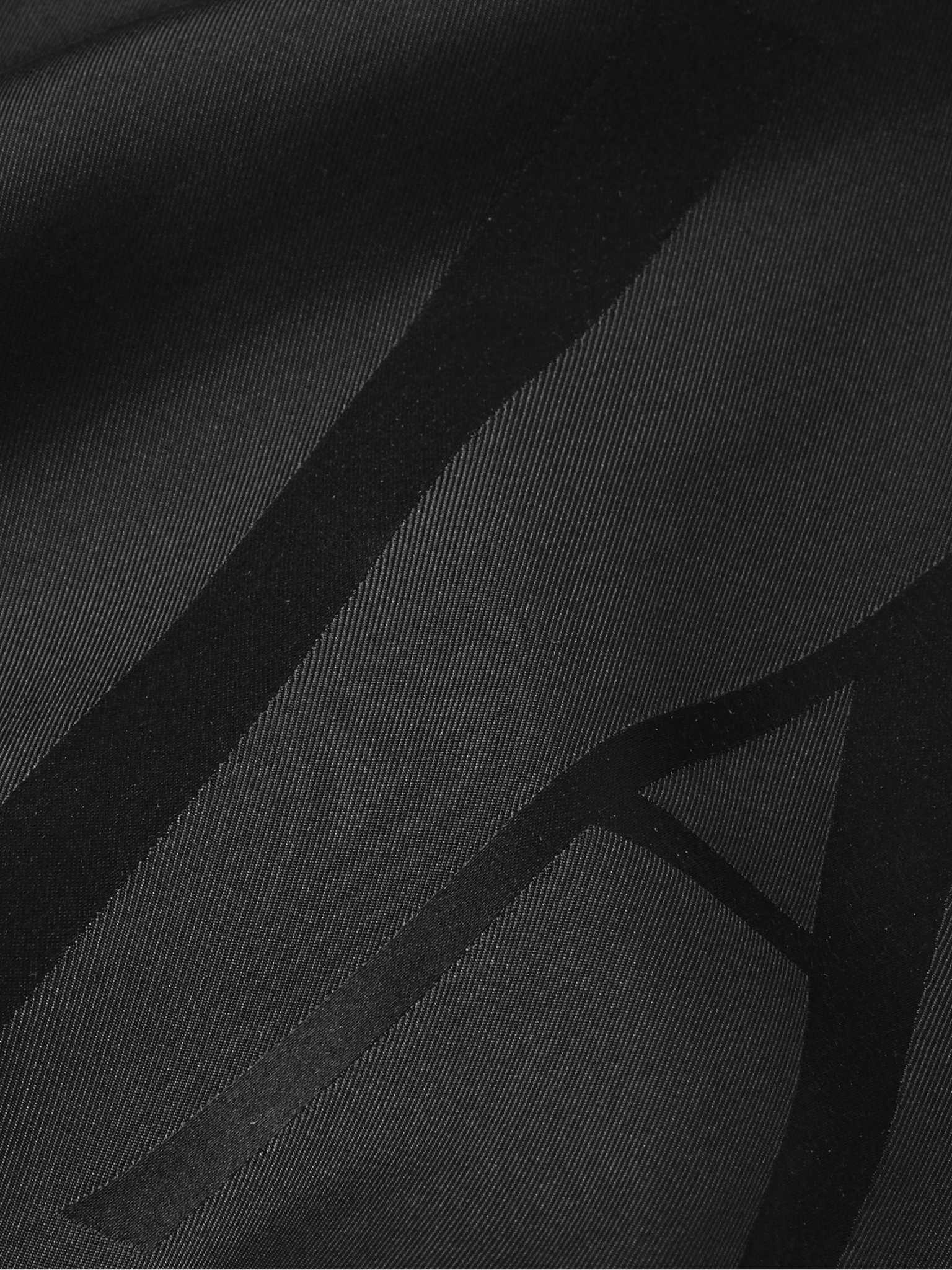 Logo-Jacquard Silk-Twill Track Jacket - 3