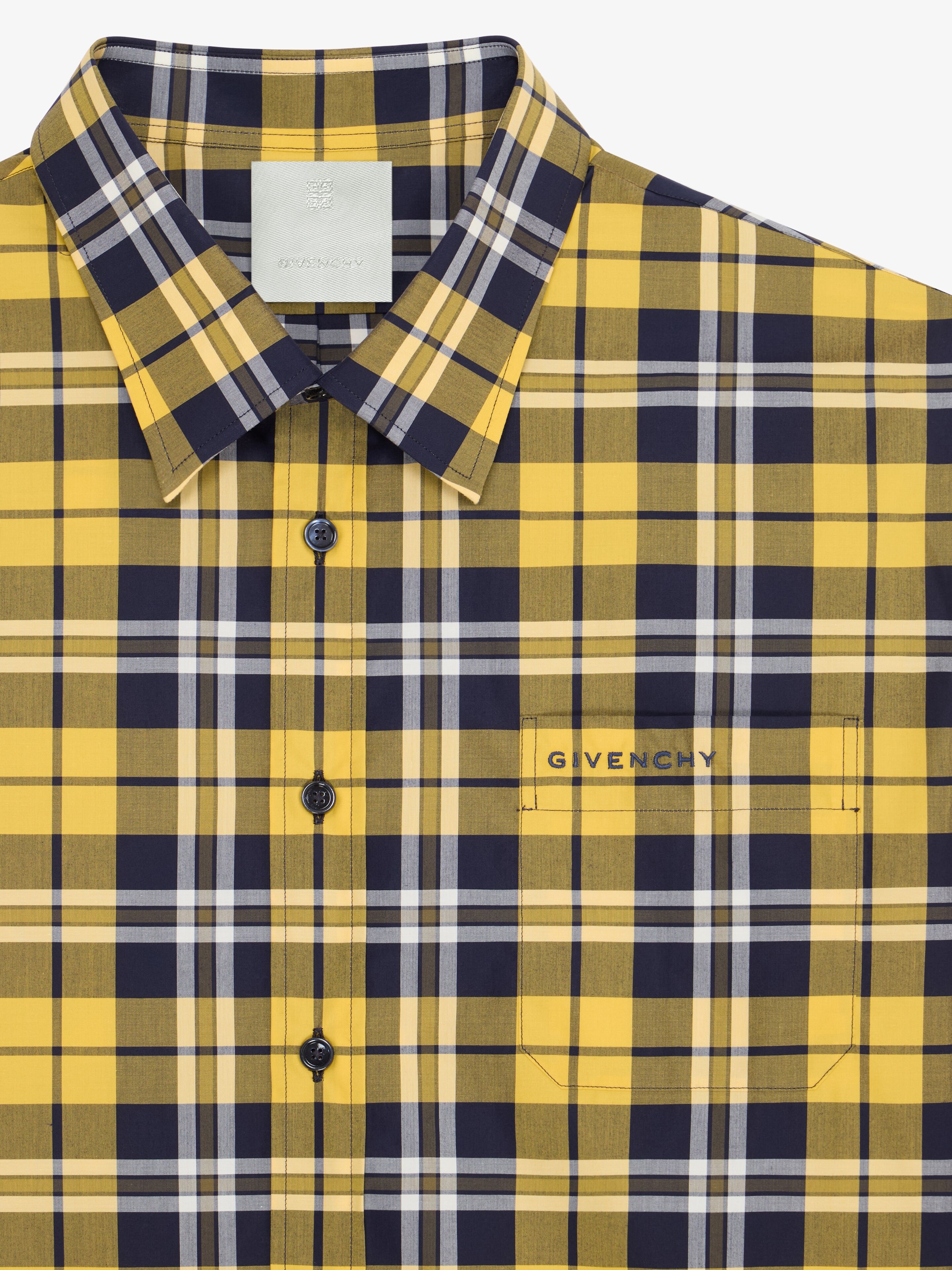 CHECKED SHIRT IN COTTON - 3