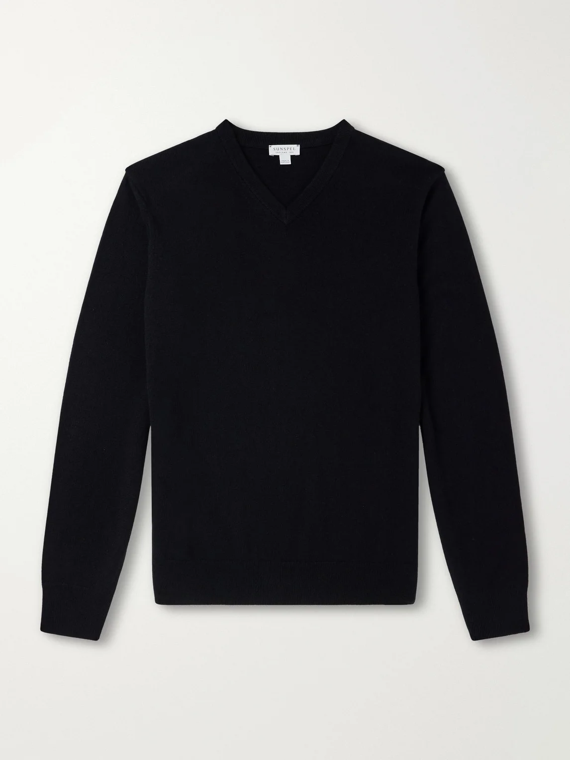 Cashmere V-Neck Sweater - 1