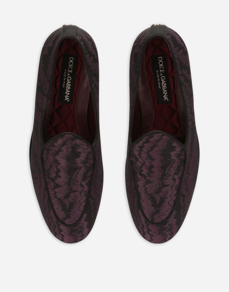 Iridescent fabric Caravaggio slippers - 4