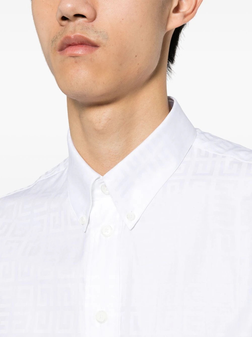 4G-MOTIF COTTON SHIRT - 3