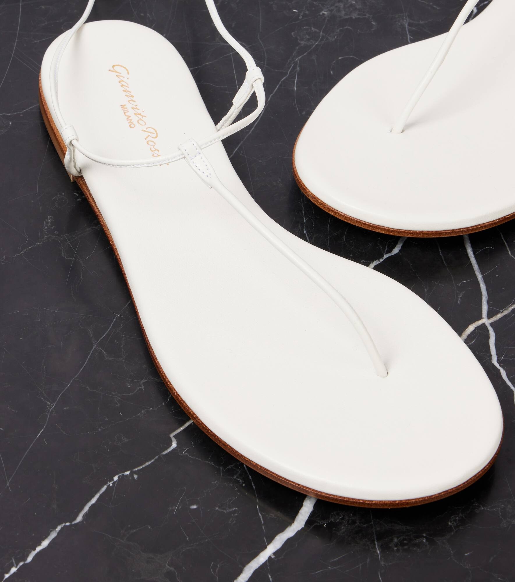 Gwyneth leather sandals - 5