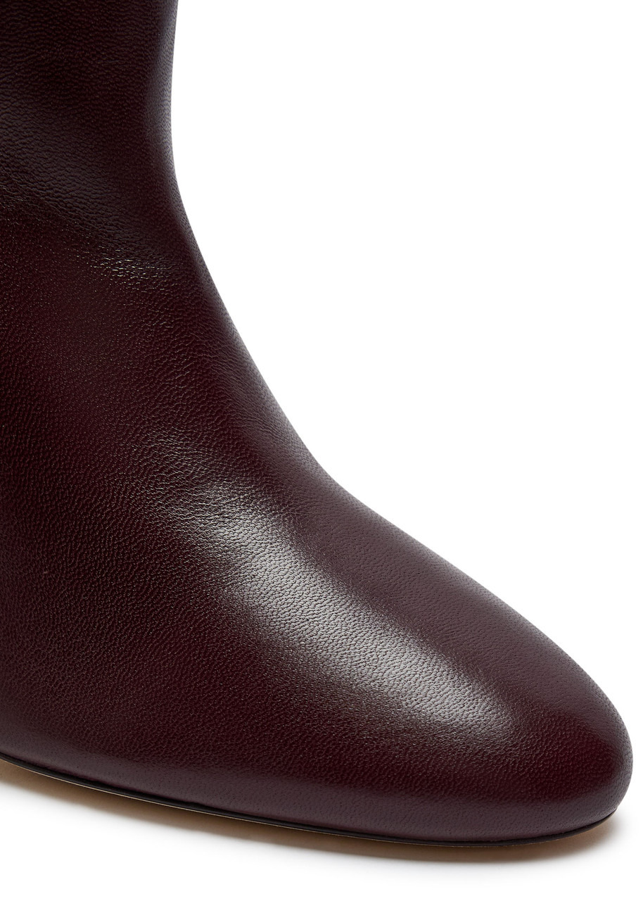 Stuart Weitzman Babette Tubo 85 Leather Over-the-knee Boots - 4