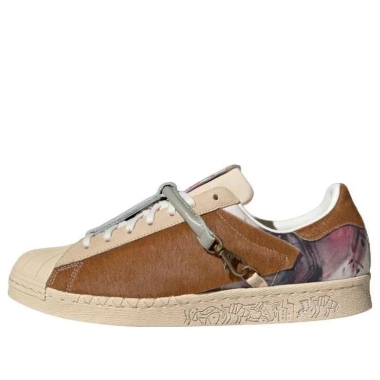 adidas originals Superstar 80s x Han Meilin 'Cream Brown' ID4383 - 1