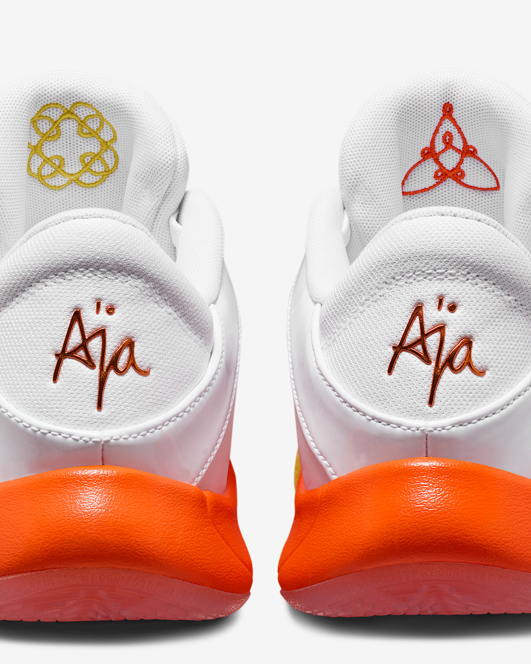 A'One "Candy Corn Queen" A'ja Wilson Basketball Shoes - 9