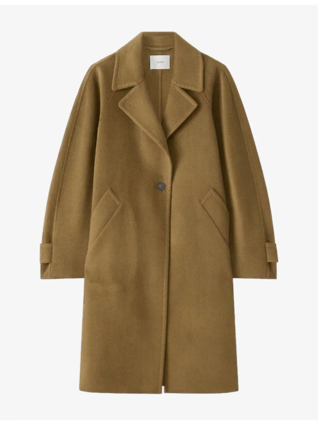 Franco Single-Breasted Wool and Cashmere Coat - 1