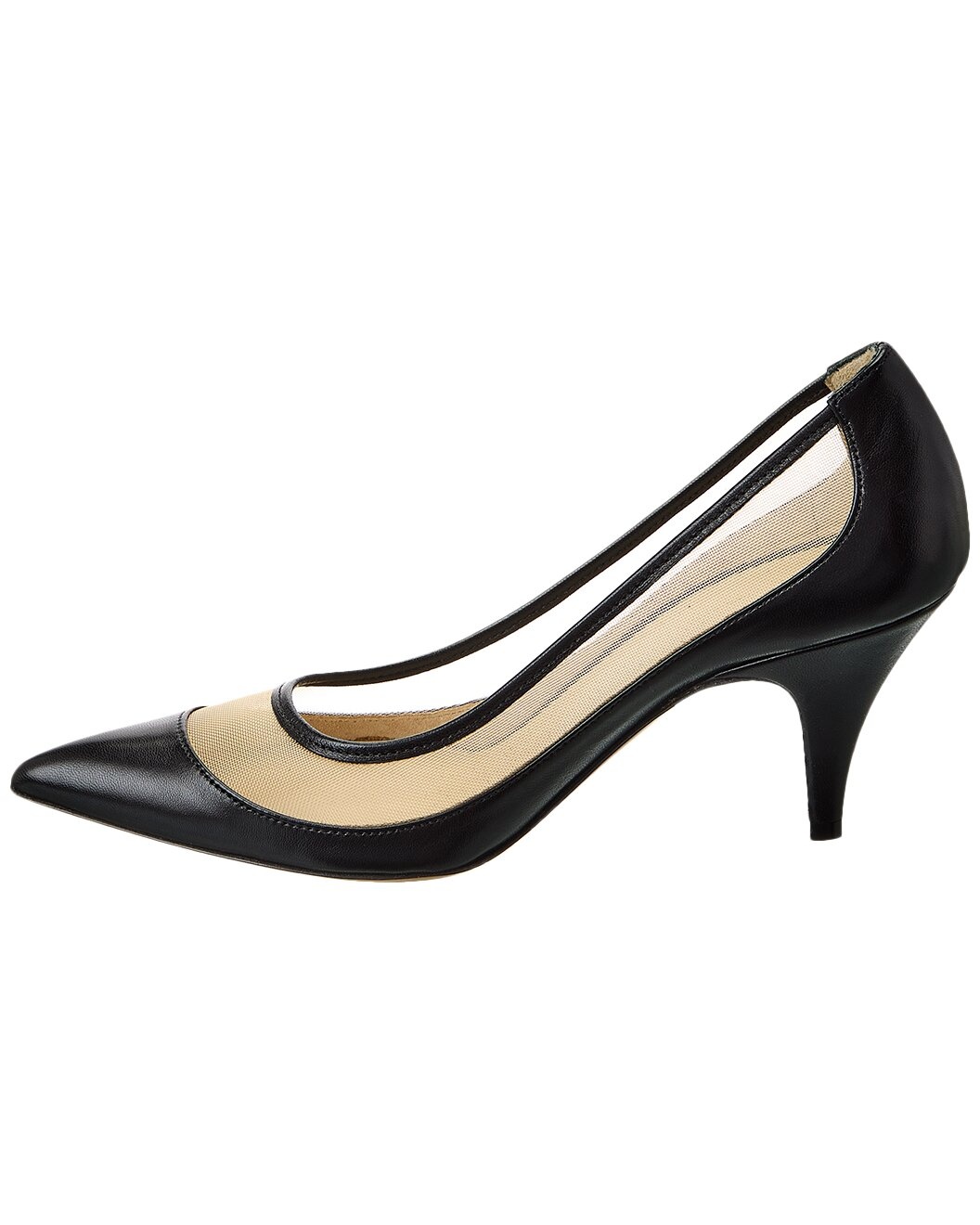 KHAITE The River Mesh & Leather Pump - 2