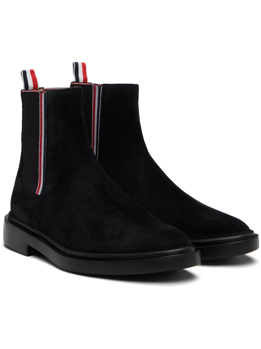 Black RWB Elastic Chelsea Boots - 4