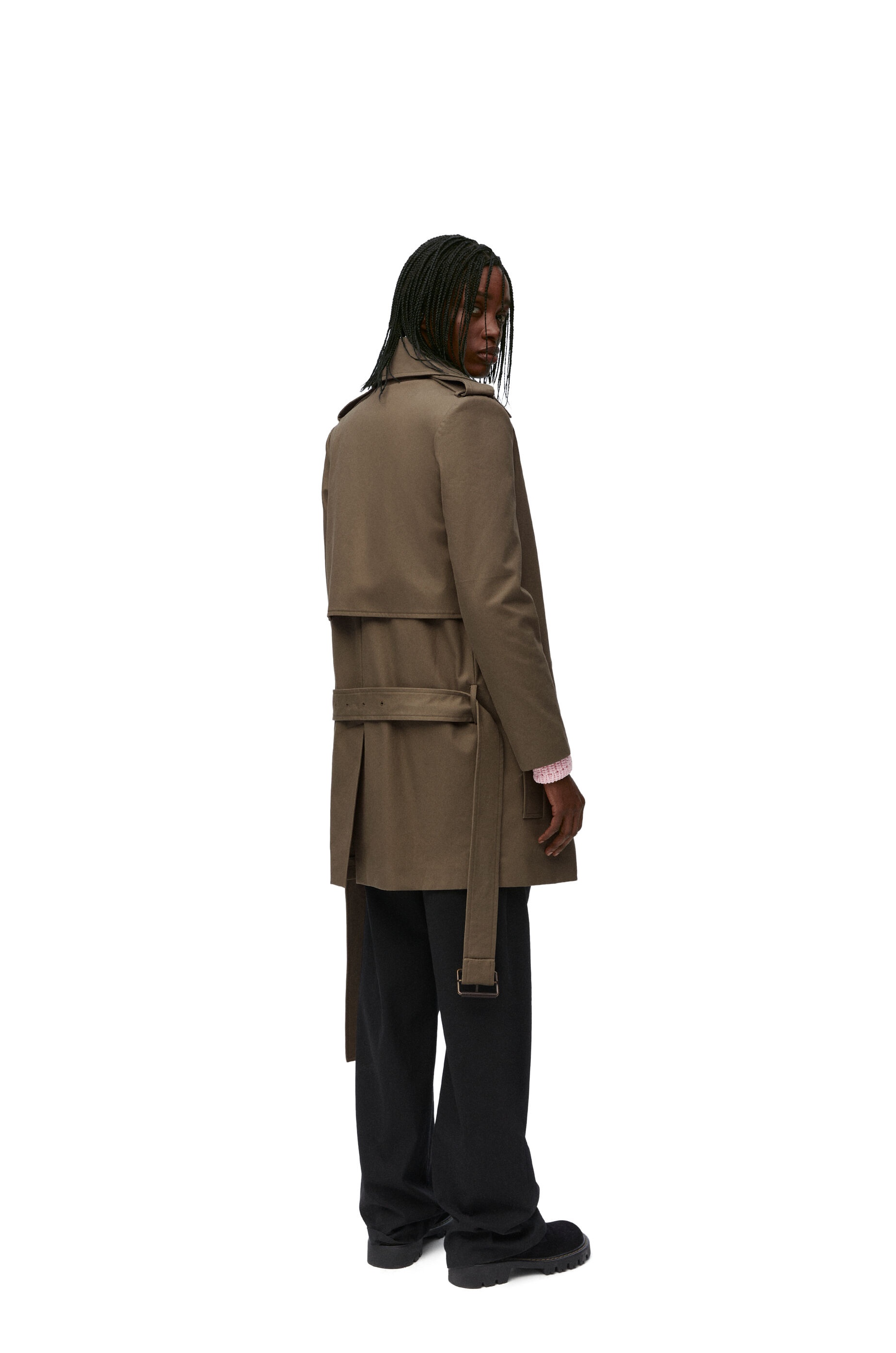 Trench coat in cotton - 4